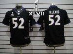 Jerseys Factory Cheap Nike Ravens #52 Ray Lewis Black Alternate