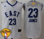 Jerseys Factory Cheap Cavaliers #23 LeBron James White 2016 All