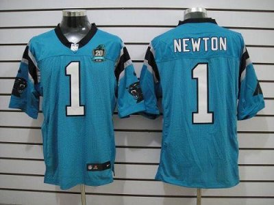 Jerseys Factory Cheap Nike Panthers #1 Cam Newton Blue Alternate