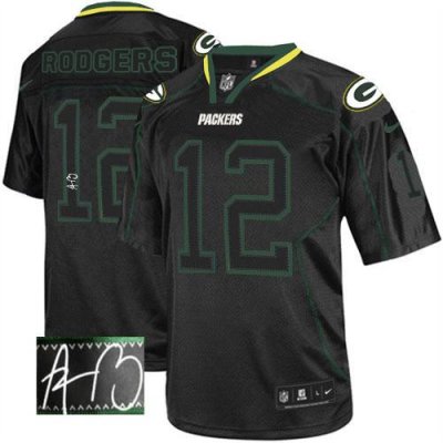 Jerseys Factory Cheap Nike Packers #12 Aaron Rodgers Lights Out