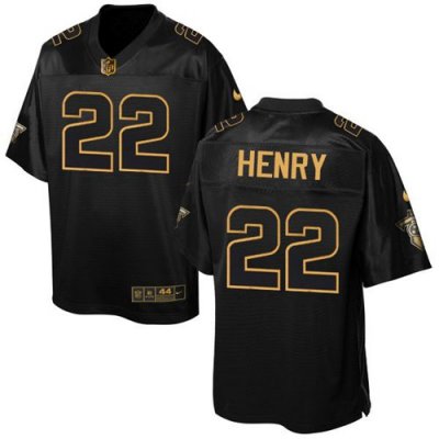Jerseys Factory Cheap Nike Titans #22 Derrick Henry Black Men's