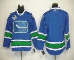 Jerseys Factory Cheap Canucks 2011 Stanley Cup Finals Blank Blue
