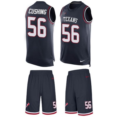 Jerseys Factory Cheap Nike Texans #56 Brian Cushing Navy Blue Te