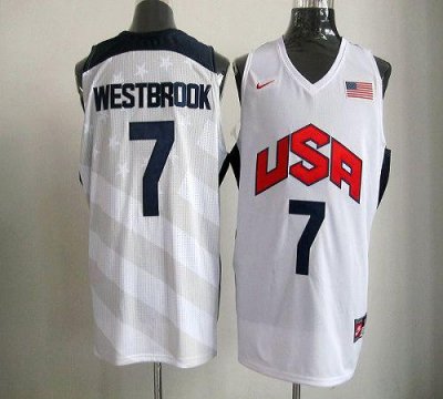 Jerseys Factory Cheap Nike 2012 Olympics Team USA #7 Russell Wes