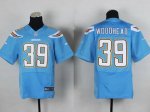 Jerseys Factory Cheap Nike Chargers #39 Danny Woodhead Electric