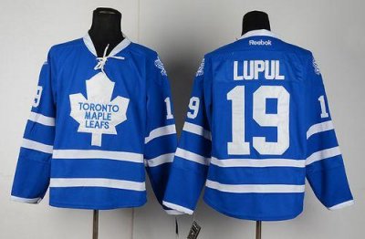 Jerseys Factory Cheap Maple Leafs #19 Joffrey Lupul Blue Home Em