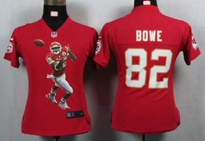 Jerseys Factory Cheap Nike Chiefs #82 Dwayne Bowe Red Team Color
