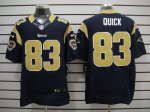 Jerseys Factory Cheap Nike Rams #83 Brian Quick Navy Blue Team C