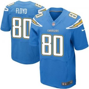 Jerseys Factory Cheap Nike Chargers #80 Malcom Floyd Electric Bl