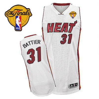 Jerseys Factory Cheap Revolution 30 Heat #31 Shane Battier White