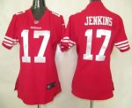 Jerseys Factory Cheap Nike 49ers #17 A.J. Jenkins Red Team Color