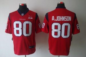 Jerseys Factory Cheap Nike Texans #80 Andre Johnson Red Alternat