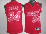 Jerseys Factory Cheap Heat #34 Ray Allen Red Big Color Fashion E