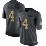 Jerseys Factory Cheap Nike Seahawks #4 Steven Hauschka Black Men