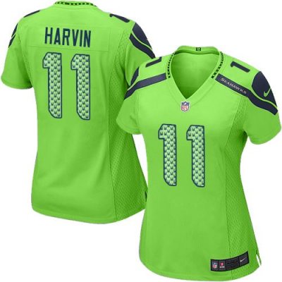 Jerseys Factory Cheap Nike Seahawks #11 Percy Harvin Green Alter