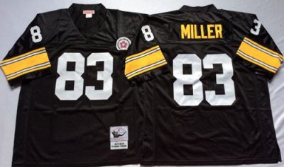 Jerseys Factory Cheap Mitchell And Ness Steelers #83 Heath Mille