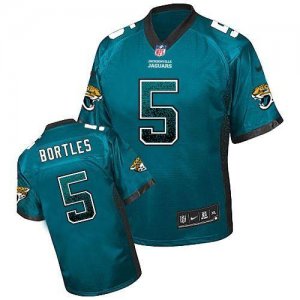 Jerseys Factory Cheap Nike Jaguars #5 Blake Bortles Teal Green T