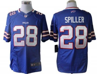 Jerseys Factory Cheap Nike Bills #28 C.J. Spiller Royal Blue Tea