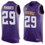Jerseys Factory Cheap Nike Vikings #29 Xavier Rhodes Purple Team