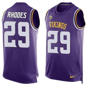 Jerseys Factory Cheap Nike Vikings #29 Xavier Rhodes Purple Team