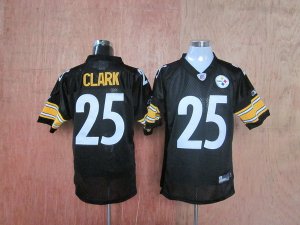 Jerseys Factory Cheap Steelers #25 Ryan Clark Black Stitched Thr