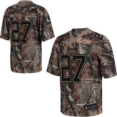 Jerseys Factory Cheap Ravens #27 Ray Rice Camouflage Realtree St