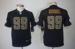 Jerseys Factory Cheap Nike Steelers #99 Brett Keisel Black Impac