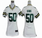 Jerseys Factory Cheap Nike Packers #50 A.J. Hawk White Women's E