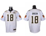 Jerseys Factory Cheap Nike Bengals #18 A.J. Green White 2016 Pro