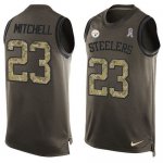 Jerseys Factory Cheap Nike Steelers #23 Mike Mitchell Green Men'