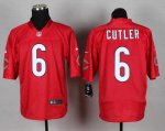 Jerseys Factory Cheap Nike Bears #6 Jay Cutler Red Men's Stitche