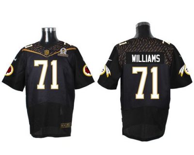 Jerseys Factory Cheap Nike Redskins #71 Trent Williams Black 201