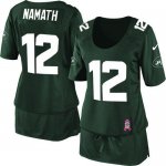 Jerseys Factory Cheap Nike Jets #12 Joe Namath Green Team Color