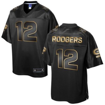 Jerseys Factory Cheap Nike Packers #12 Aaron Rodgers Pro Line Bl
