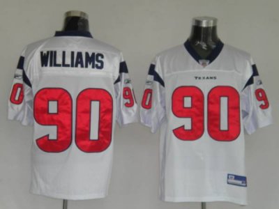 Jerseys Factory Cheap Texans Mario Williams #90 White Stitched N