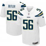 Jerseys Factory Cheap Nike Chargers #56 Donald Butler White Men'
