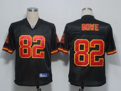 Jerseys Factory Cheap Chiefs #82 Dwayne Bowe Black Stitched NFL