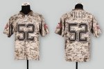 Jerseys Factory Cheap Nike 49ers #52 Patrick Willis Camo USMC Me