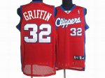 Jerseys Factory Cheap Clippers #32 Blake Griffin Embroidered Red