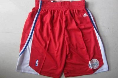 Jerseys Factory Cheap Los Angeles Clippers Red NBA Shorts