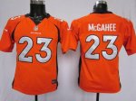 Jerseys Factory Cheap Nike Broncos #23 Willis McGahee Orange Tea