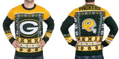 Jerseys Factory Cheap Nike Packers Men's Ugly Sweater