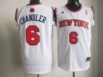Jerseys Factory Cheap Knicks #6 Tyson Chandler White Home New 20