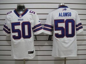 Jerseys Factory Cheap Nike Bills #50 Kiko Alonso White Men's Sti