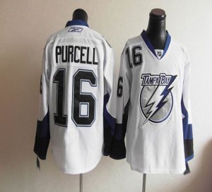 Jerseys Factory Cheap Lightning #16 Purcell White Embroidered NH