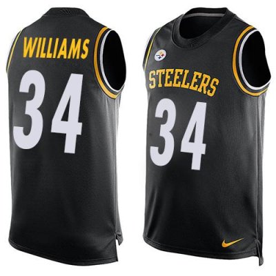 Jerseys Factory Cheap Nike Steelers #34 DeAngelo Williams Black