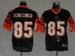 Jerseys Factory Cheap Bengals #85 Chad Ochocinco Black Stitched