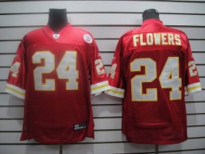 Jerseys Factory Cheap Chiefs #24 Brandon Flowers Red Stitched NF