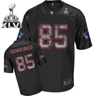 Jerseys Factory Cheap Sideline Black United Patriots #85 Chad Oc