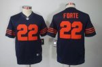 Jerseys Factory Cheap Nike Bears #22 Matt Forte Navy Blue Youth